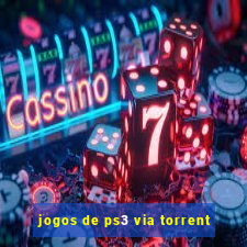 jogos de ps3 via torrent